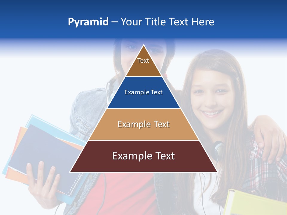 Friendly Embracing People PowerPoint Template