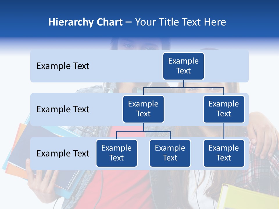 Friendly Embracing People PowerPoint Template