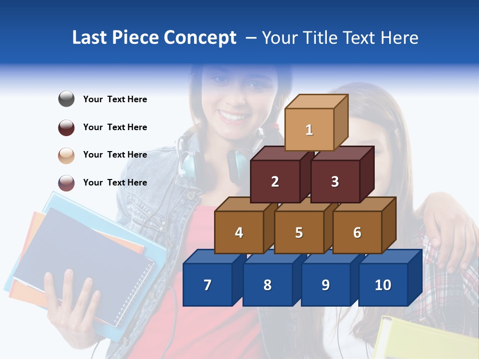 Friendly Embracing People PowerPoint Template