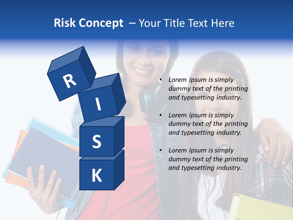 Friendly Embracing People PowerPoint Template