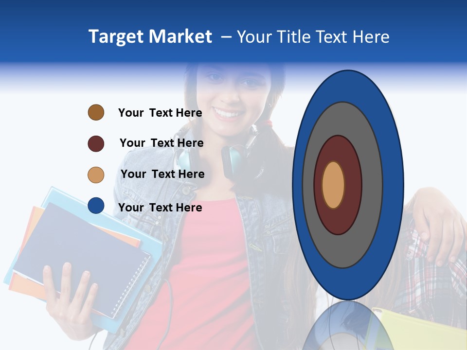 Friendly Embracing People PowerPoint Template