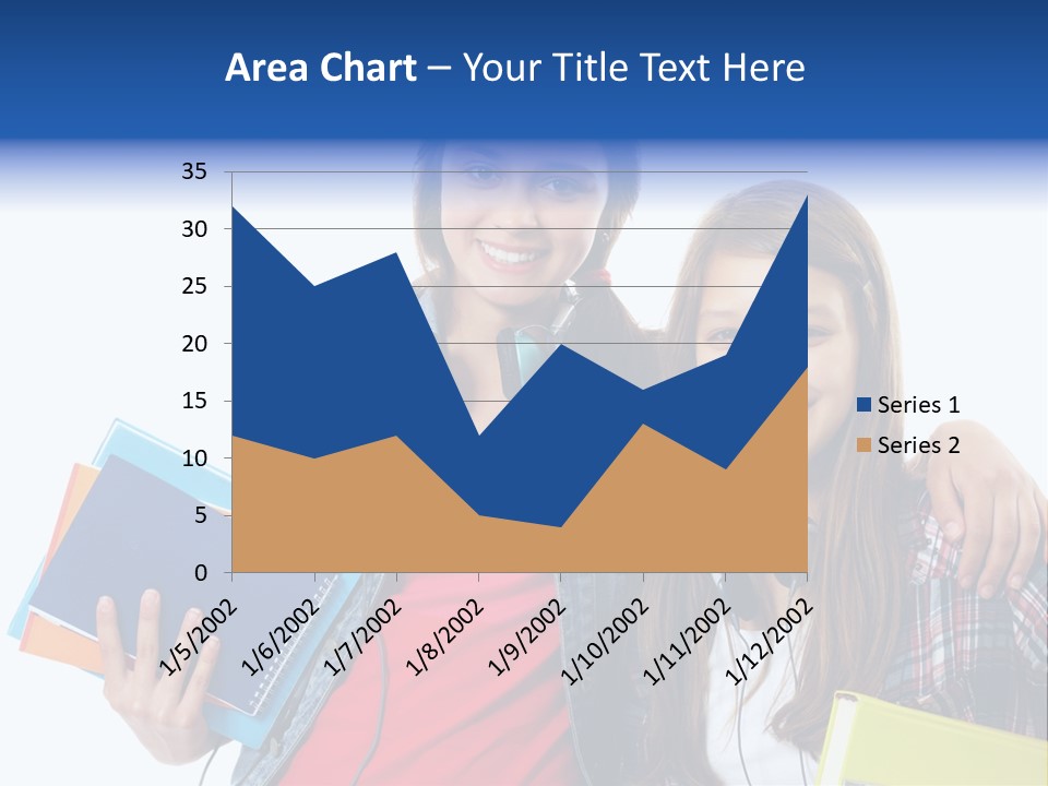 Friendly Embracing People PowerPoint Template