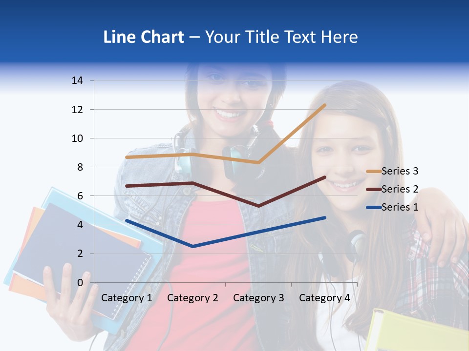 Friendly Embracing People PowerPoint Template