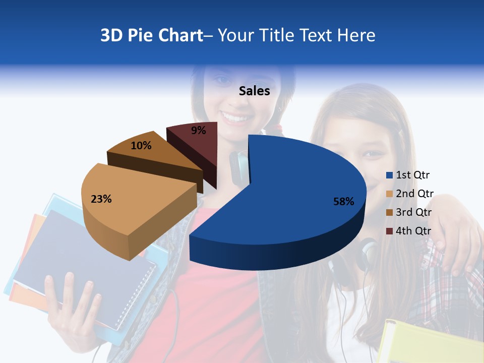 Friendly Embracing People PowerPoint Template