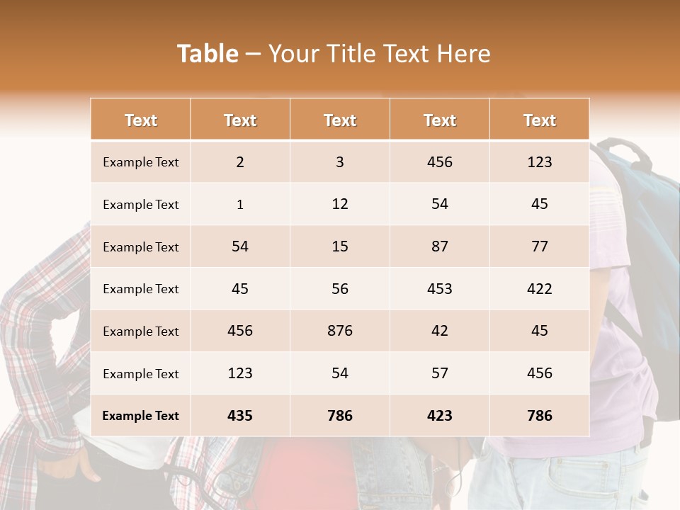 Youngster Youth Young PowerPoint Template