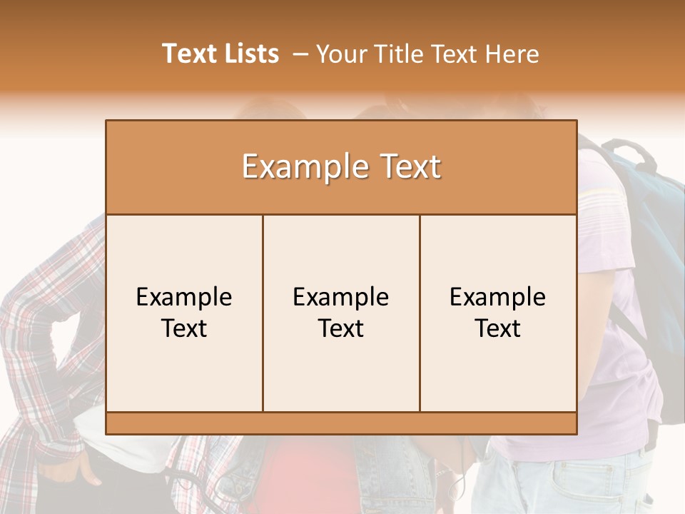 Youngster Youth Young PowerPoint Template