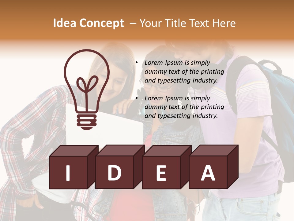 Youngster Youth Young PowerPoint Template