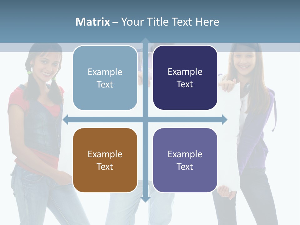Girlfriend Person Advertising PowerPoint Template
