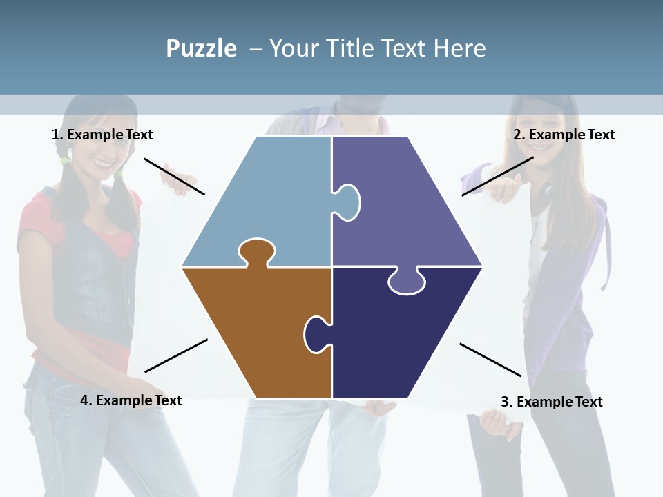 Girlfriend Person Advertising PowerPoint Template