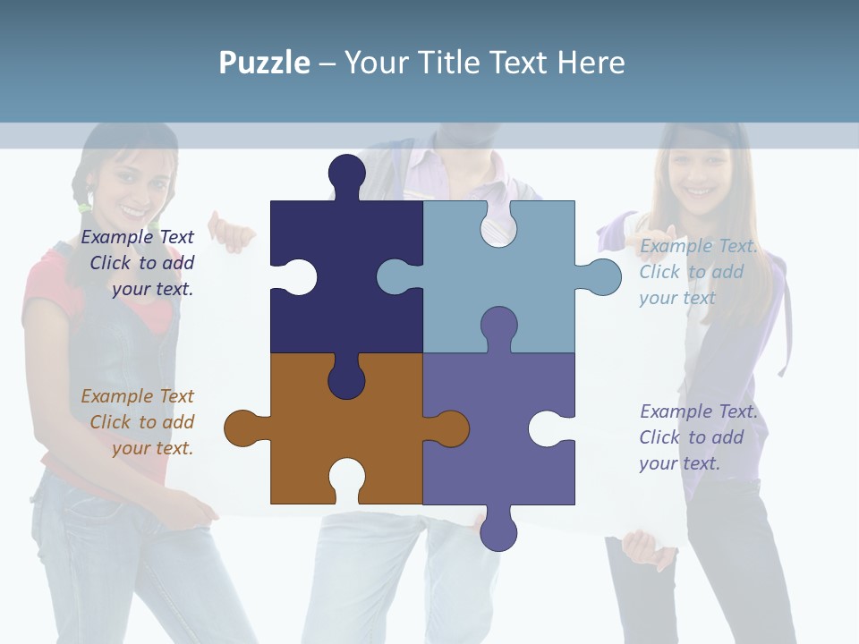 Girlfriend Person Advertising PowerPoint Template