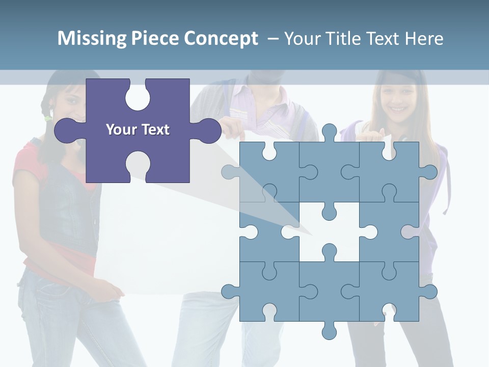 Girlfriend Person Advertising PowerPoint Template