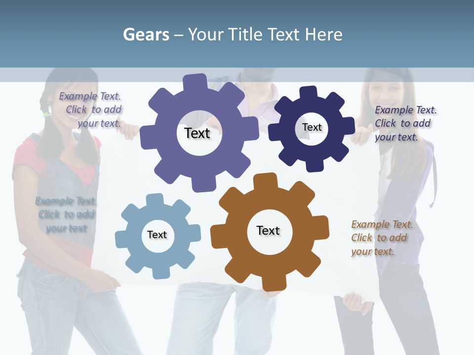 Girlfriend Person Advertising PowerPoint Template