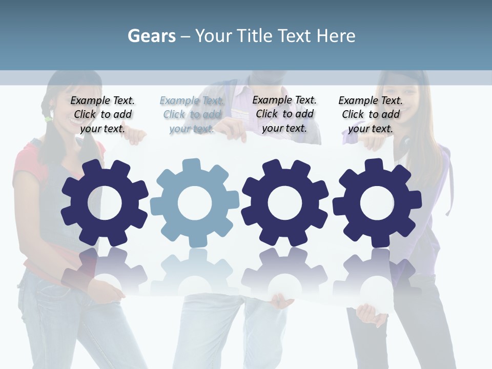 Girlfriend Person Advertising PowerPoint Template
