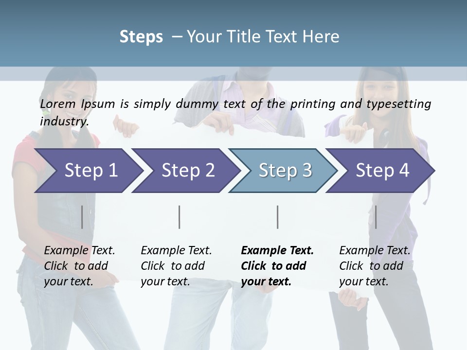 Girlfriend Person Advertising PowerPoint Template