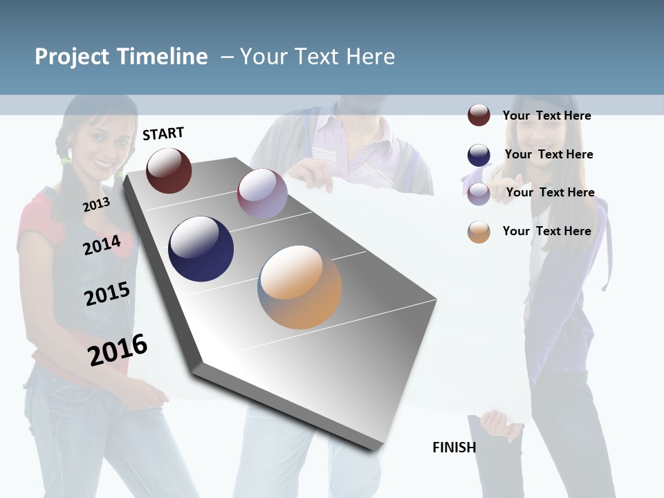 Girlfriend Person Advertising PowerPoint Template