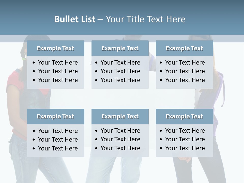 Girlfriend Person Advertising PowerPoint Template