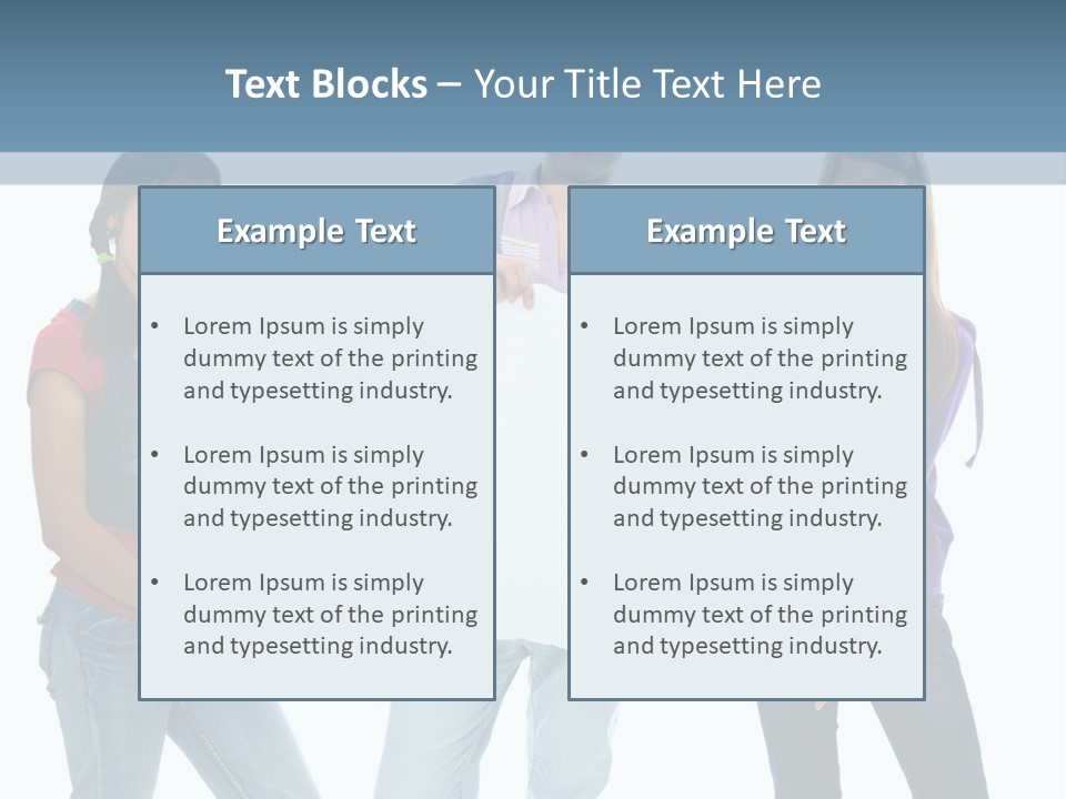 Girlfriend Person Advertising PowerPoint Template