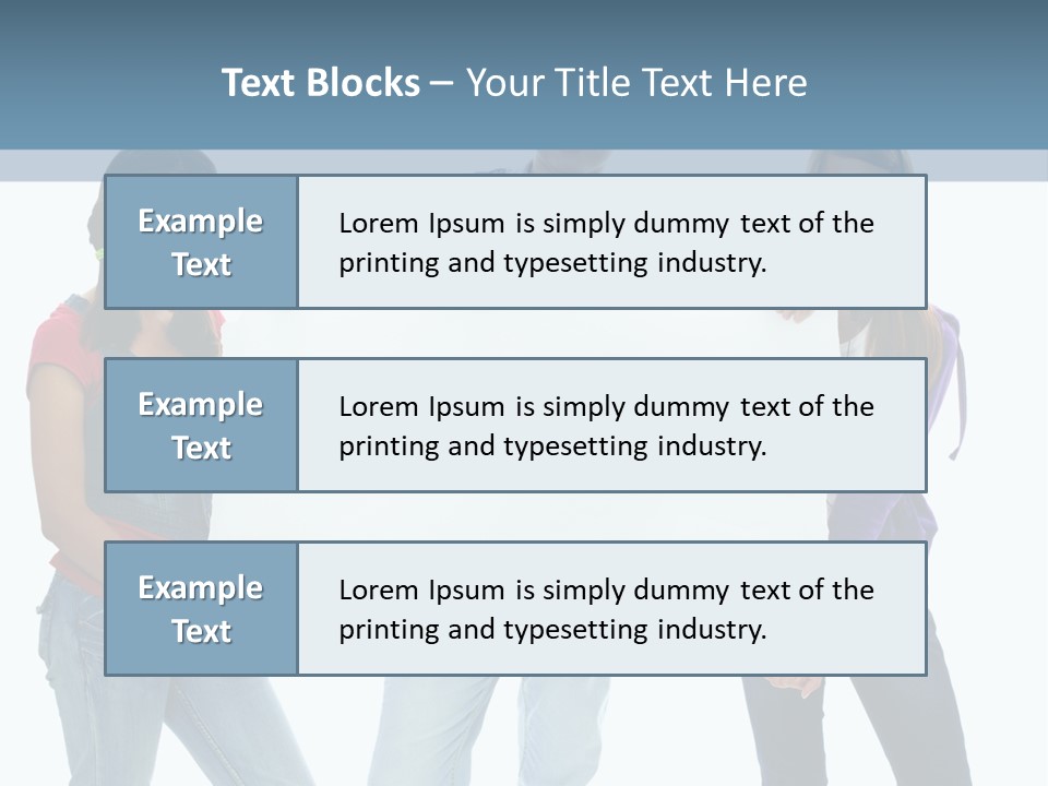 Girlfriend Person Advertising PowerPoint Template