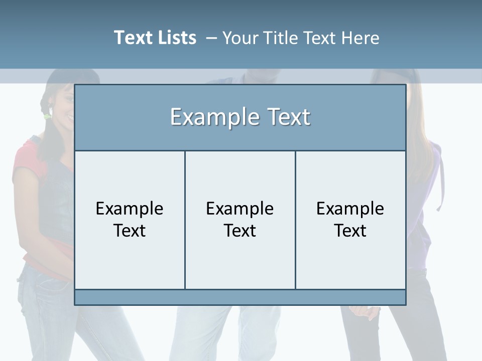 Girlfriend Person Advertising PowerPoint Template