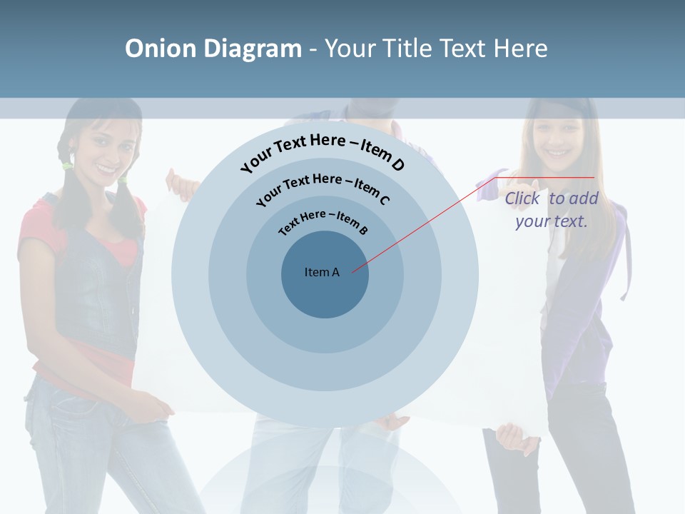 Girlfriend Person Advertising PowerPoint Template