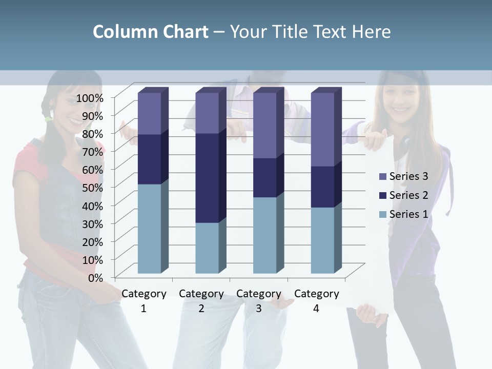 Girlfriend Person Advertising PowerPoint Template
