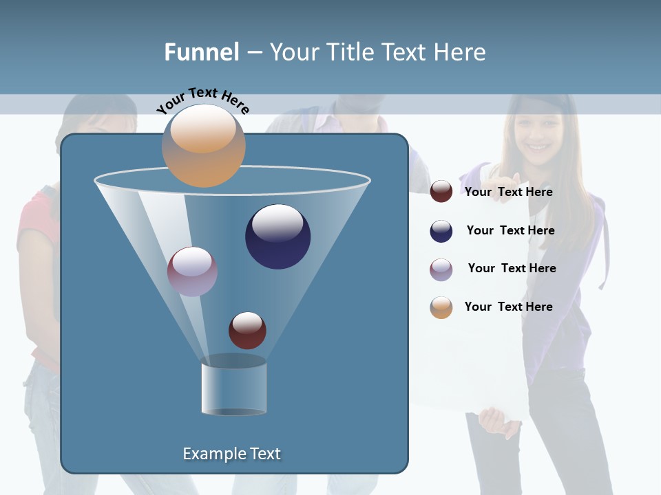 Girlfriend Person Advertising PowerPoint Template