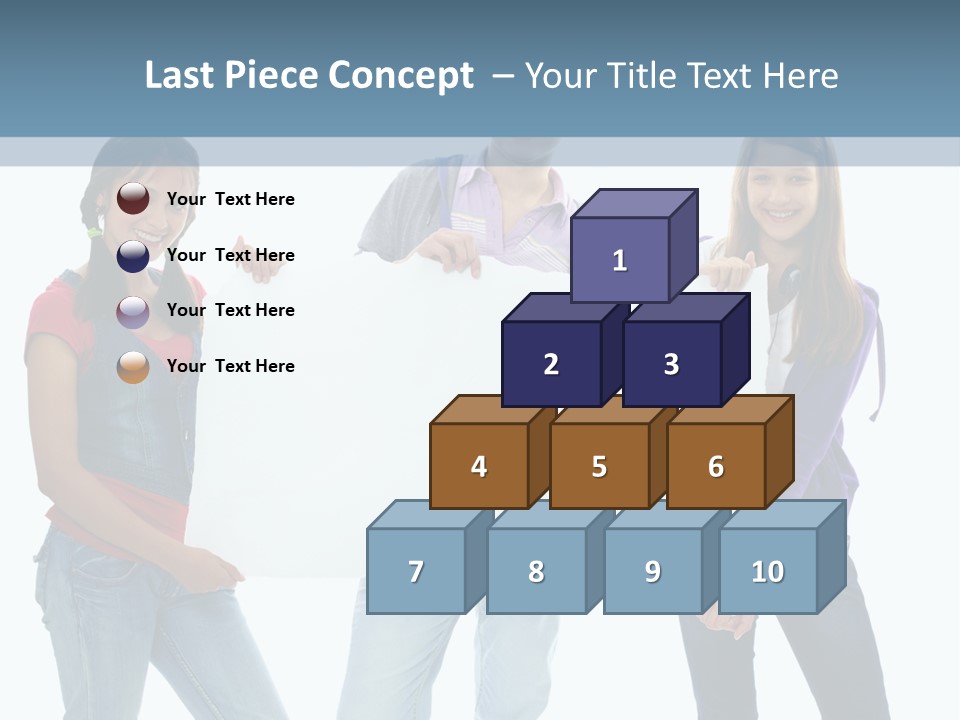 Girlfriend Person Advertising PowerPoint Template