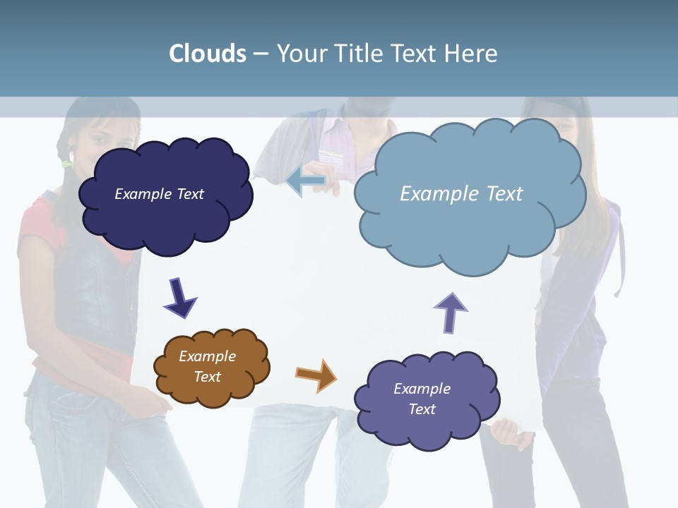 Girlfriend Person Advertising PowerPoint Template