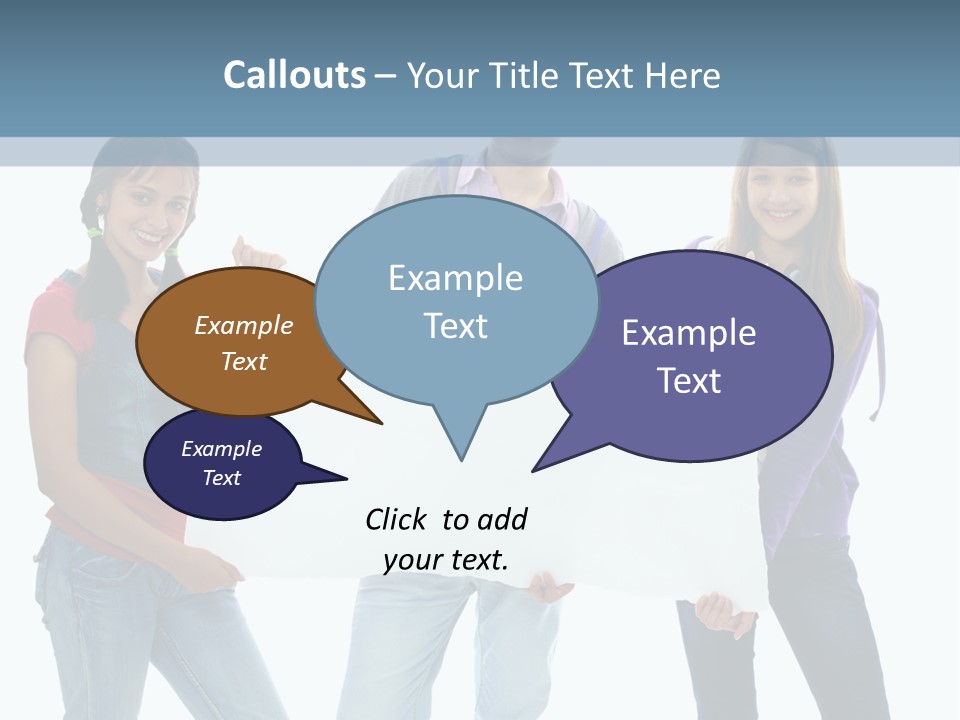 Girlfriend Person Advertising PowerPoint Template