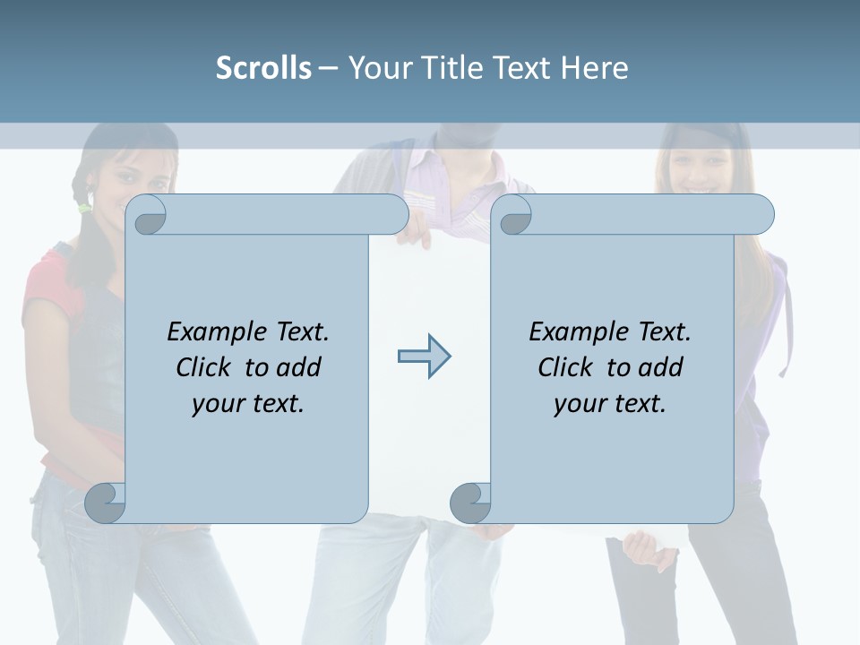 Girlfriend Person Advertising PowerPoint Template