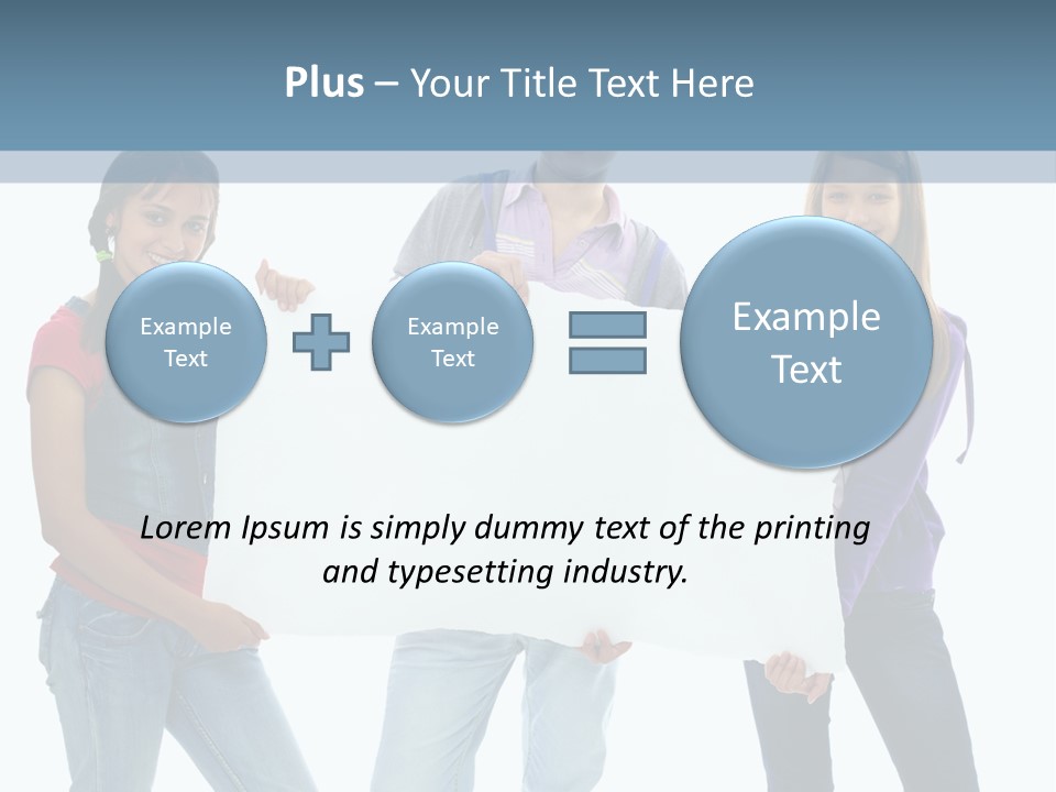 Girlfriend Person Advertising PowerPoint Template