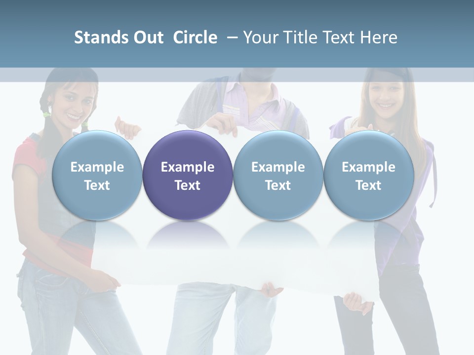 Girlfriend Person Advertising PowerPoint Template