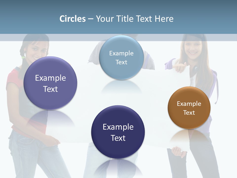 Girlfriend Person Advertising PowerPoint Template