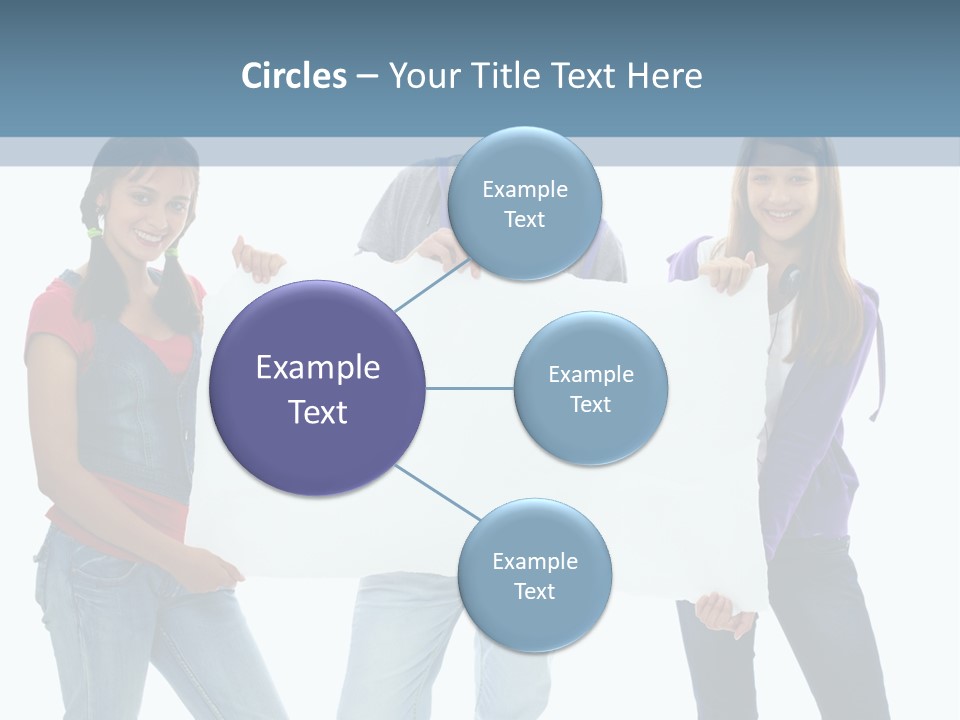 Girlfriend Person Advertising PowerPoint Template