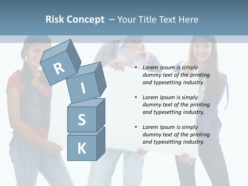 Girlfriend Person Advertising PowerPoint Template