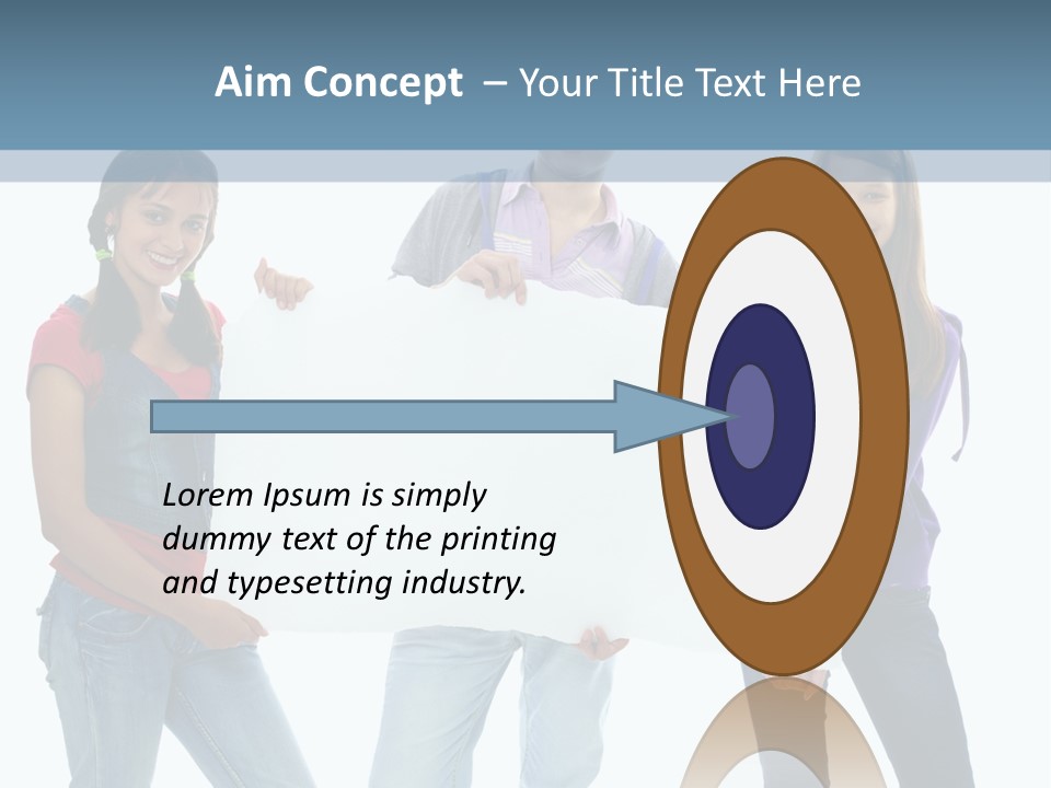 Girlfriend Person Advertising PowerPoint Template