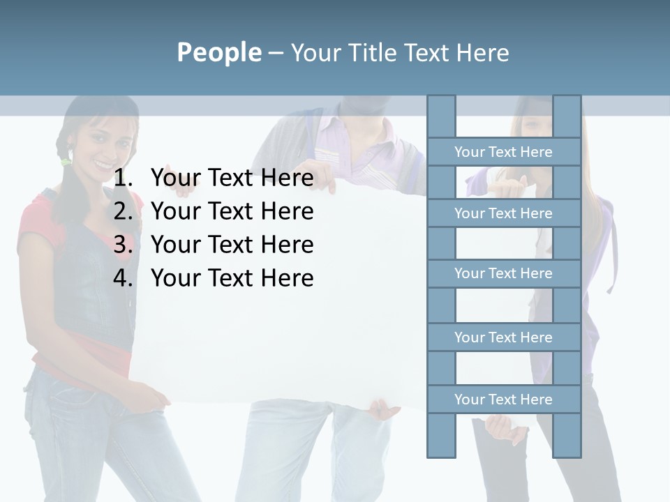 Girlfriend Person Advertising PowerPoint Template