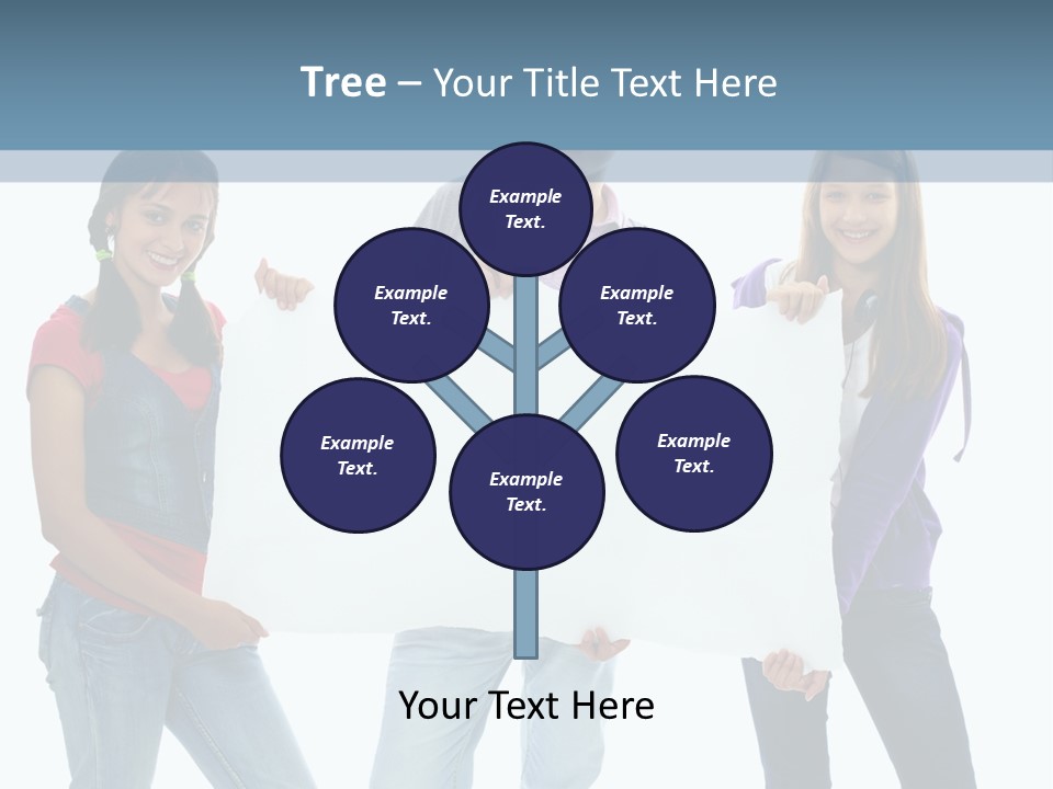 Girlfriend Person Advertising PowerPoint Template