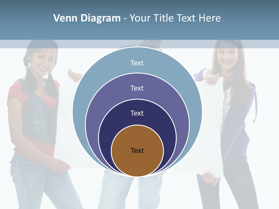 Girlfriend Person Advertising PowerPoint Template