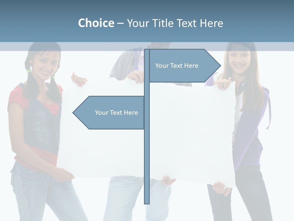 Girlfriend Person Advertising PowerPoint Template
