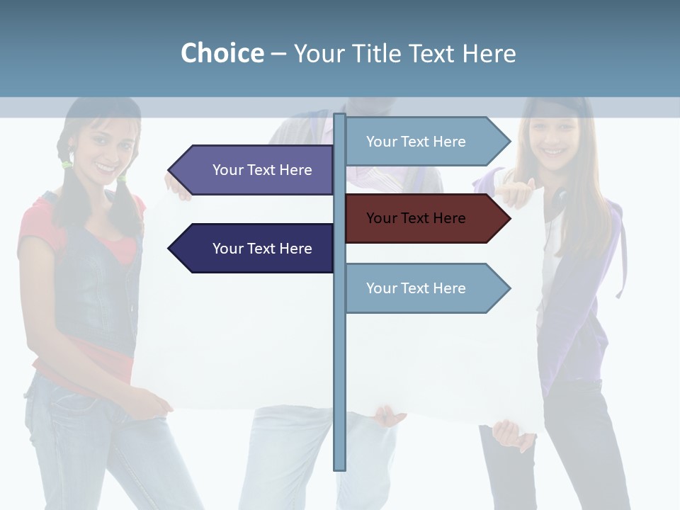Girlfriend Person Advertising PowerPoint Template