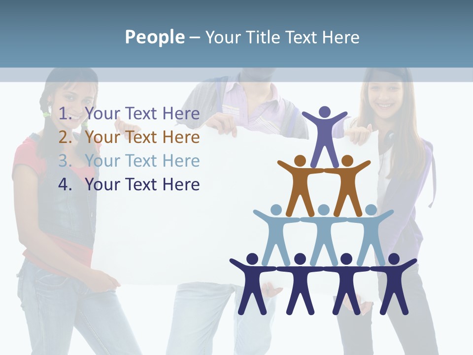 Girlfriend Person Advertising PowerPoint Template