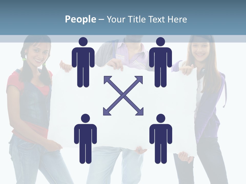 Girlfriend Person Advertising PowerPoint Template