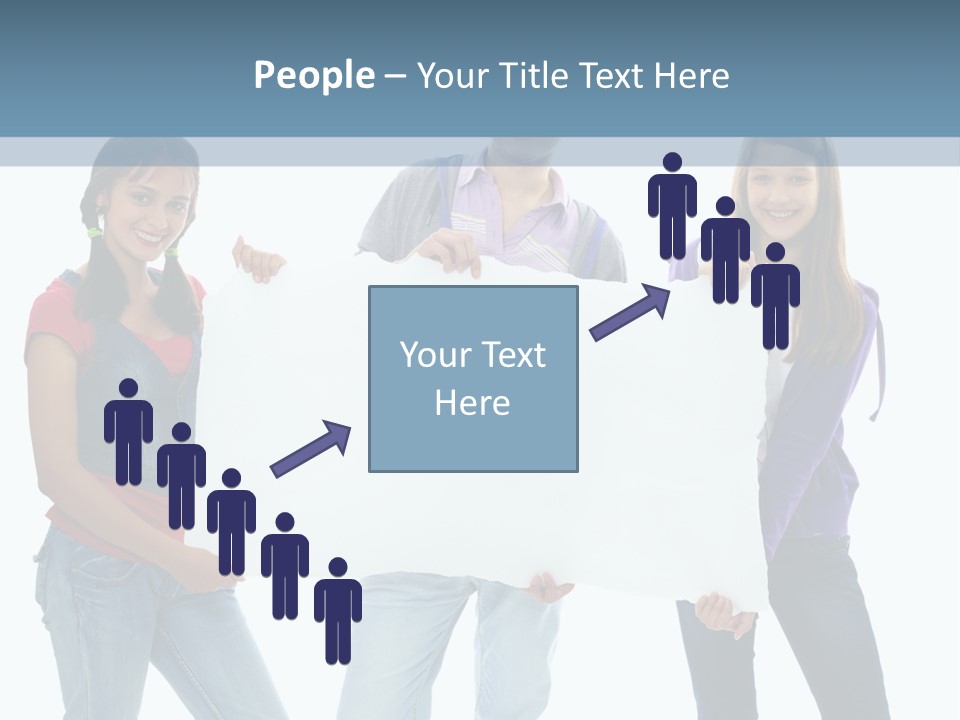Girlfriend Person Advertising PowerPoint Template