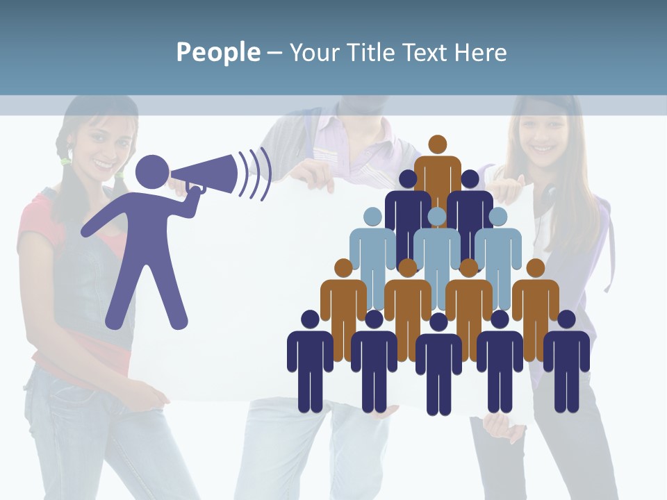 Girlfriend Person Advertising PowerPoint Template