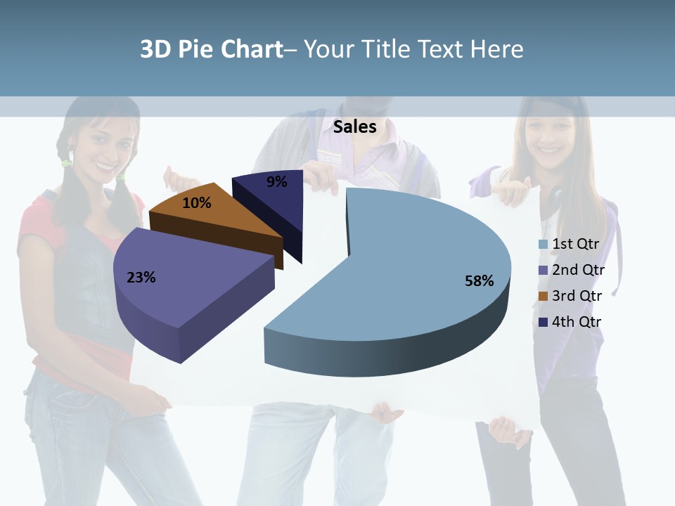 Girlfriend Person Advertising PowerPoint Template