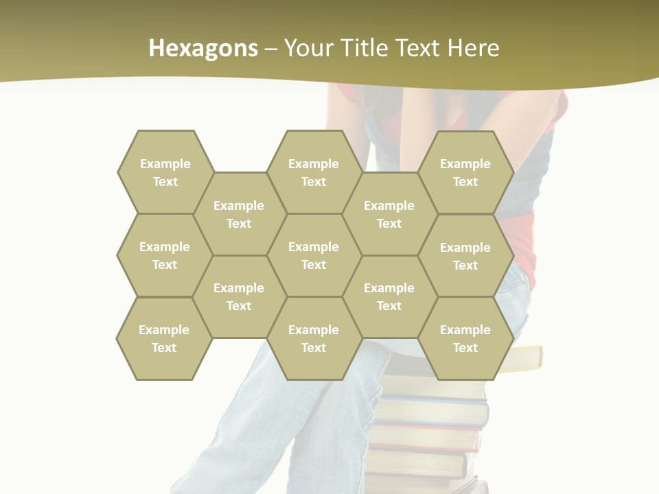 Girl Student Lifestyle PowerPoint Template