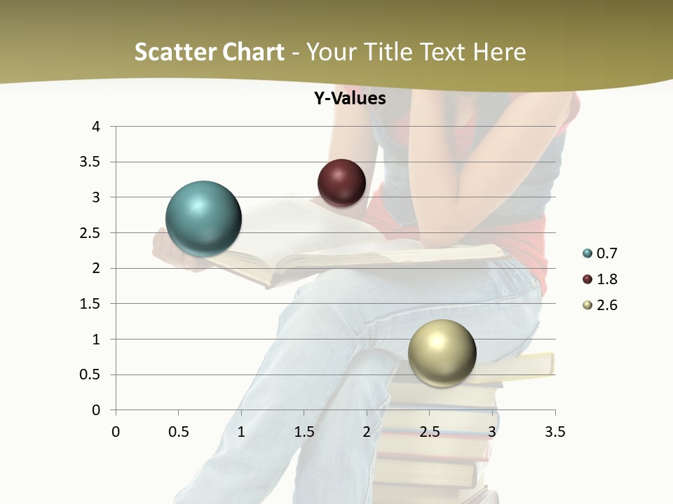 Girl Student Lifestyle PowerPoint Template