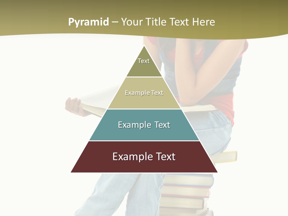 Girl Student Lifestyle PowerPoint Template