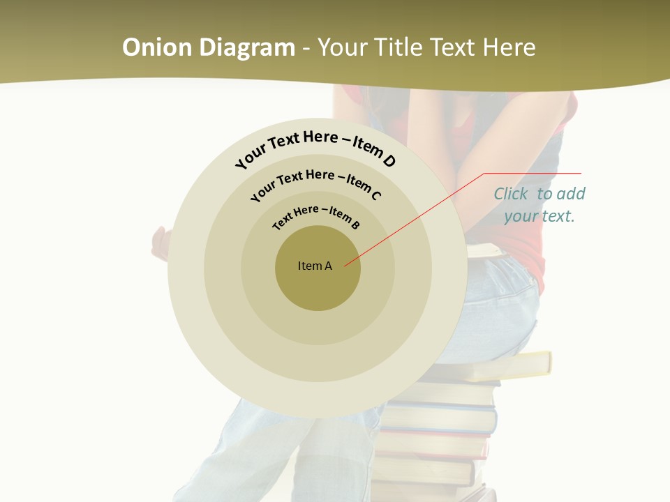 Girl Student Lifestyle PowerPoint Template